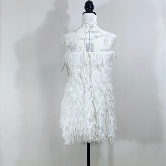 Aidan by Aidan Mattox Trapeze Fringe Dress size 4 - Picture 5 of 13